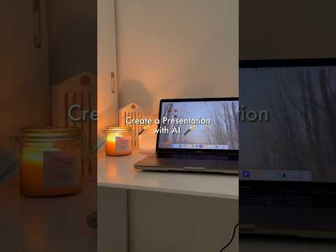 Use AI to make a presentation with Pitch! #pitch #presentation #apps
