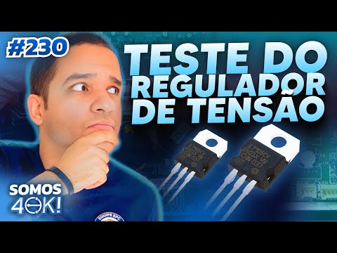 Vídeo: Como testar o regulador LM7805: procedimento em 10 passos