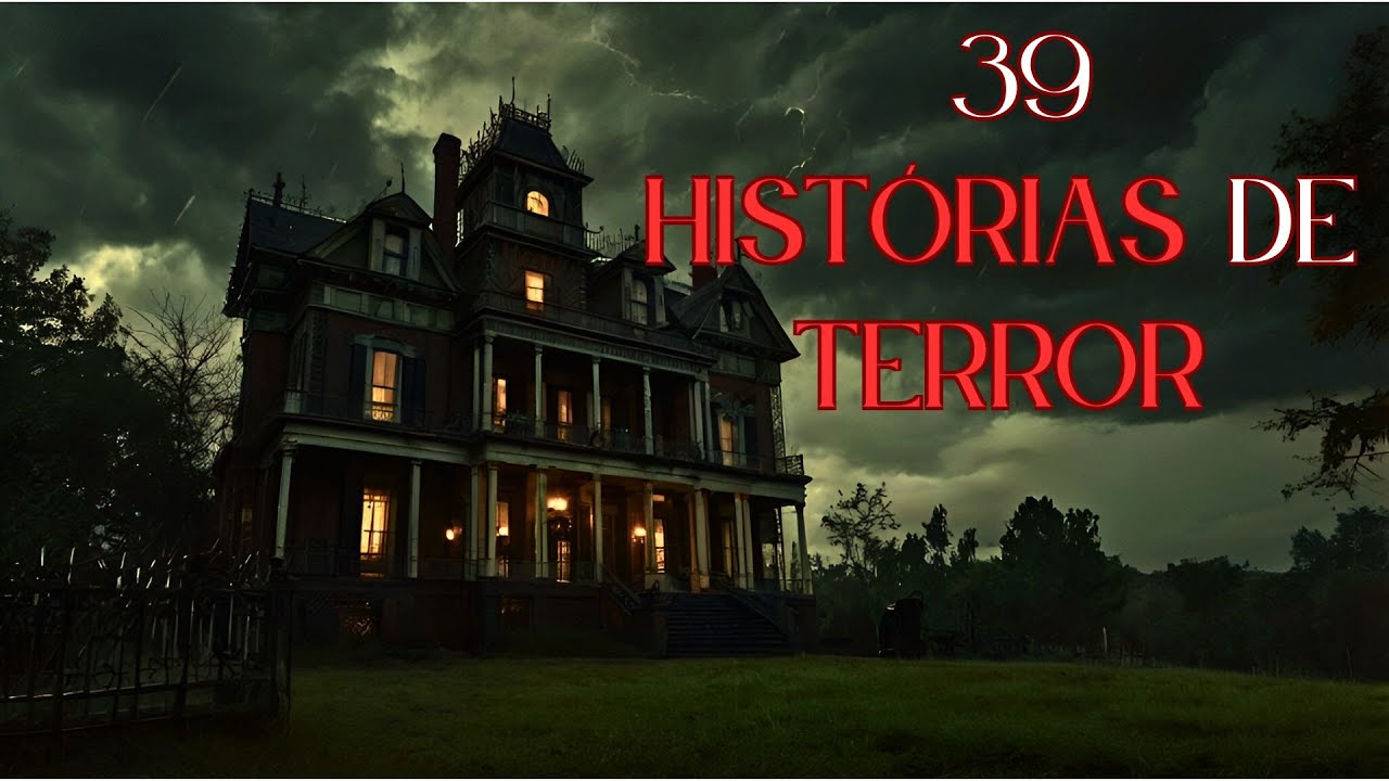 39 Histórias Assustadoras Reais de Terror - Compilado Novembro Pt.2 ao Som de Chuva
