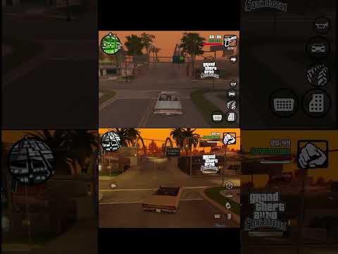 GTA San Andreas(2013) vs GTA San Andreas Definitive Edition(2023) Mobile Version Comparison | Part 2