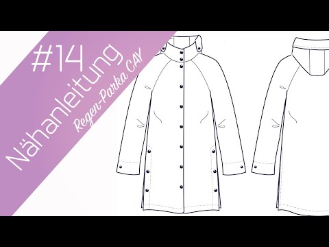 Nähanleitung Regen-Parka CAY