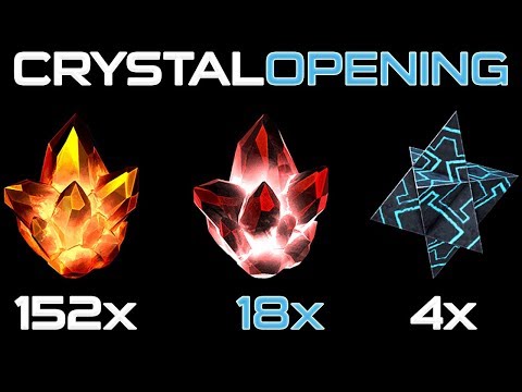 INSANE CRYSTAL OPENING #41 - 152x 4* + 18x 5* + 4x 6* Crystal | Marvel Contest of Champions