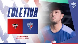 🎙 COLETIVA COM THIAGO CARPINI | FERROVIÁRIO X FORTALEZA | CEARENSE 2026
