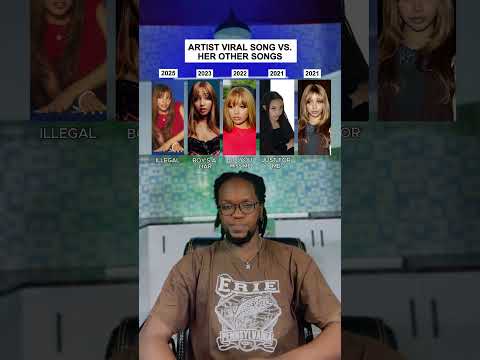 Artist Viral Song Vs. Her Other Songs: PinkPantheress "Illegal" #shorts #music