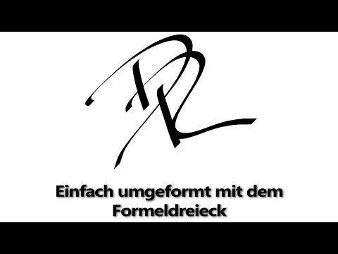 12 Einfach umgeformt mit dem Formeldreieck | Mathematik | Gleichungen