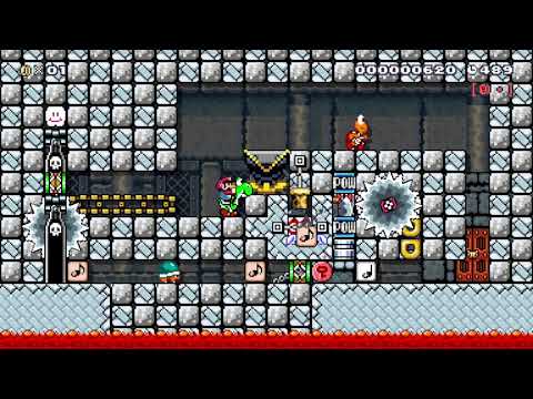 [Super Mario Maker Puzzle] １画面謎解き[One Screen Riddle] by むつきまる