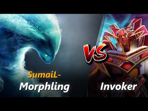 How to Morphling mid vs Invoker (feat. SumaiL-) | First 10 minutes