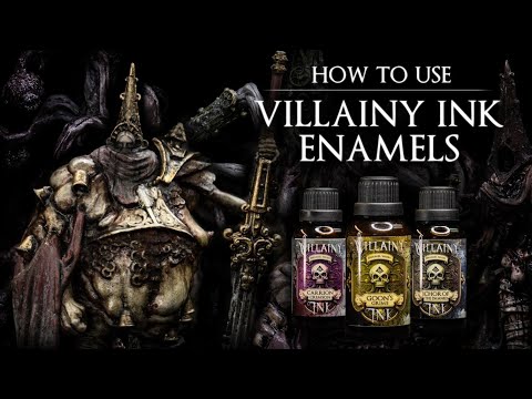 A Guide to Painting GRIMDARK || Bestiarum Miniatures painted with Villainy Ink