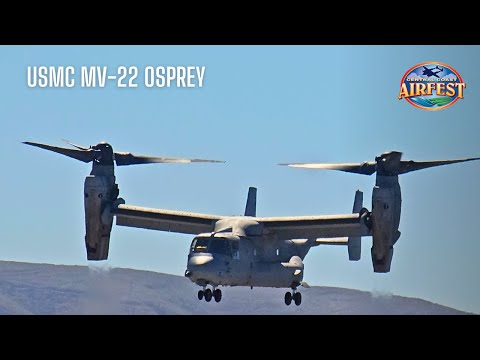 US Marine Corps MV-22 Osprey | Central Coast AirFest 2023