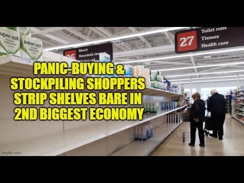 Shoppers Stockpiling Europe, China, HK!