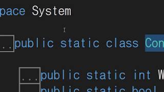[C# 강의 4화] namespace 개념설명