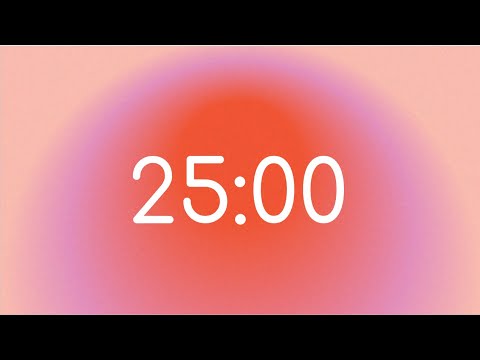 Red Aura 25 Minute Timer