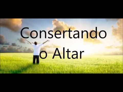 Consertando o altar Jair Pires