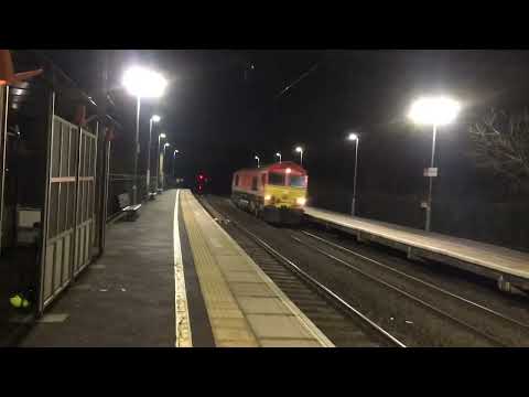 66001 working 051H arpley sidings to dollands moor sidings