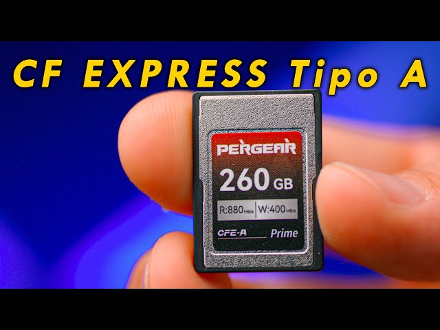 Vídeo relacionado con Lexar Professional Silver Series CFexpress 4.0 Tipo A 256 GB, Tarjeta CFe hasta 1750 MB/s de Lectura, VPG200, Tarjeta de vídeo CF 8K, Tarjeta de Memoria Compatible con cámaras Sony Alpha y Sony FX