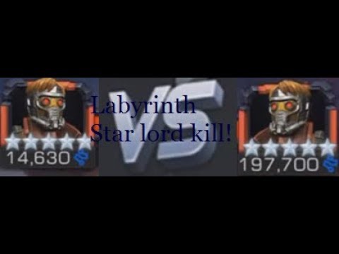 Labyrinth of Legends: Star lord vs Rank 5 5* star lord- Marvel Contest Of Champions