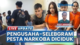 Pesta Narkoba di Penginapan Bukit Raya Pekanbaru Digerebek, Etomidate & Pil Happy Five Diamankan