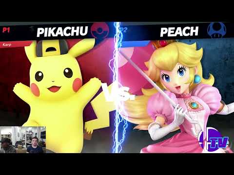 Shark Tank #157 Losers Round 4 - Karp  (Pikachu) Vs. Samsora (Peach) - SSBU Tournament