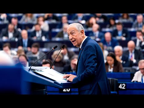 Video Thumbnail: Portugal Will Never Turn Its Back on EU – President Marcelo Rebelo de Sousa’s Historic Address 🇵🇹🇪🇺