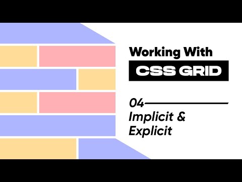 04 Implicit & Explicit Grid  | Working with CSS Grid | bynauman #shorts #trending
