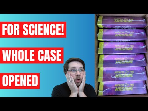 How Many Hits?! Collector CASE Opening of March of the Machine #MTG Ships April 14
