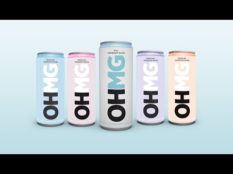 OHMG Magnesium Water. Relaxation. Canned.