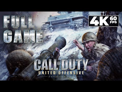 Call of Duty: United Offensive (PC) - Full Game 4K60 Walkthrough - No Commentary