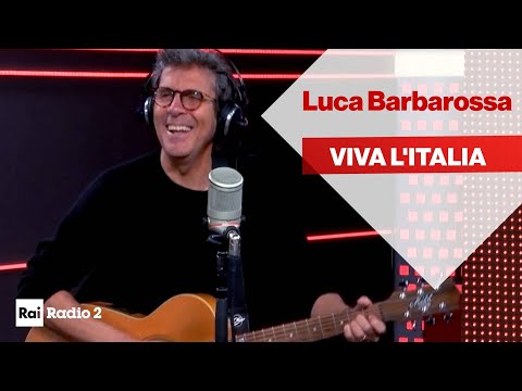 Luca Barbarossa dal vivo a Radio2 Social Club - Viva l'Italia