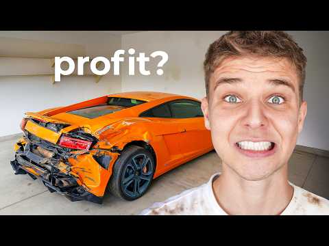 I Rebuilt a Crashed Lamborghini in My Garage