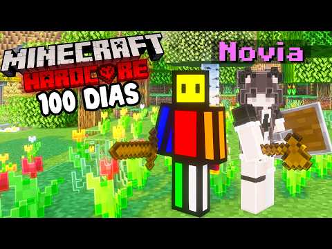 Sobreviví 100 Días con Mi Novia ♥️ en Minecraft Hardcore