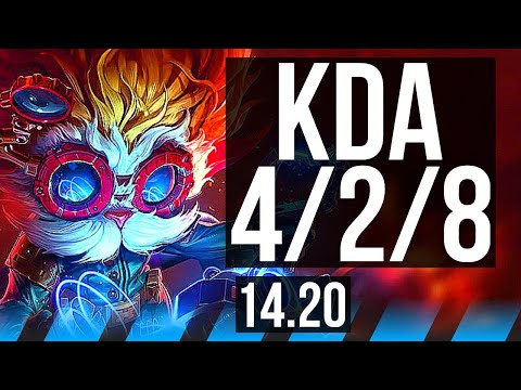 HEIMERDINGER vs VAYNE (MID) | 1200+ games, 4/2/8 | EUW Master | 14.20