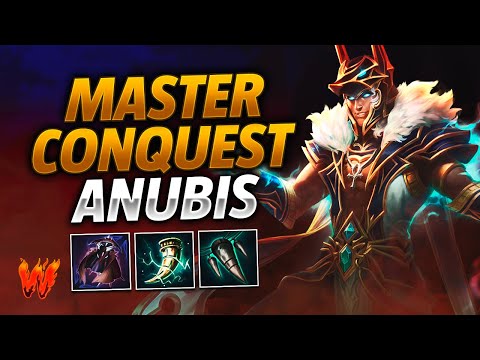 ANUBIS, EL POTENCIAL DE LA SOLO :D - Warchi - Smite Master Conquest