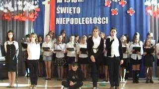 preview picture of video 'Święto Niepodległosci 2012 - akademia gminna'