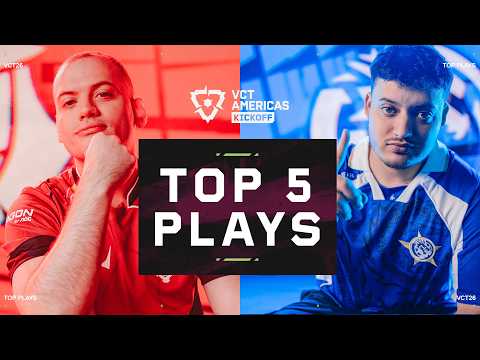 Top 5 Plays | VCT Americas Kickoff Week 4