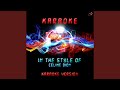 Let's Talk About Love (Karaoke Version)