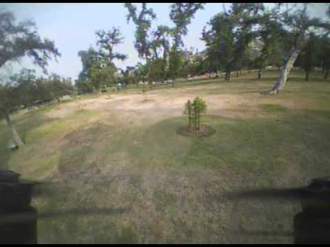 Whipping the 2 incher around. :)