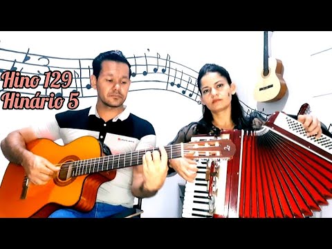 Hino 129 cantado, hinário 5 ( Salvo estou por Jesus  )