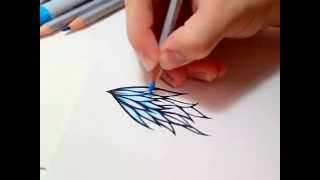 Copic & Color Pencil Coloring