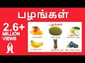 பழங்கள் | Learn Tamil fruits name video for kids and children in Tamil |Tamilarasi
