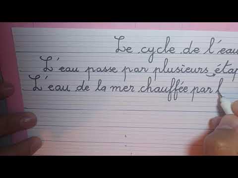 Le cycle de l'eau: 3 A.E.P PAGE 134. L'OASIS DES MOTS.
