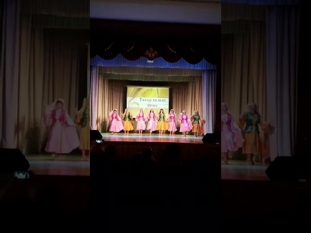 Выступление Базарно-Матакской средней школы