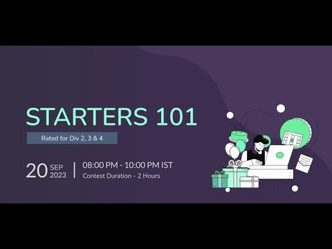 Off By One Codechef Solution Starters 101 Contest Solution Codechefsolution Pythonprogramming