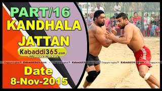 (13) Kandhala Jattan (Hoshiarpur) Kabaddi Tournament 8 Nov 2015
