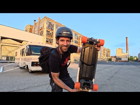 MEEPO Edge Electric Skateboard Review / PHILLY Ride - NNKH