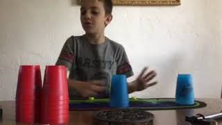 Luke the cup stacker 4