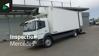 Camion frigorifique Mercedes-Benz Atego 1624 Carrier Supra 1250 Silent 1500kg Ladebordwand Automat | Image 4 - Autoline