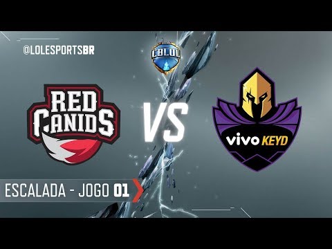 CBLoL 2018: Red Canids X Vivo Keyd (Jogo 1) | Escalada - Fase 3 - 1ª Etapa