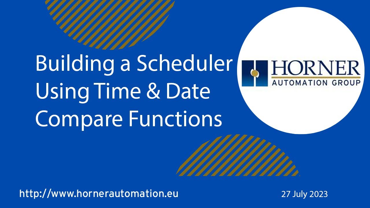 Building a Scheduler Using Time & Date Compare Functions