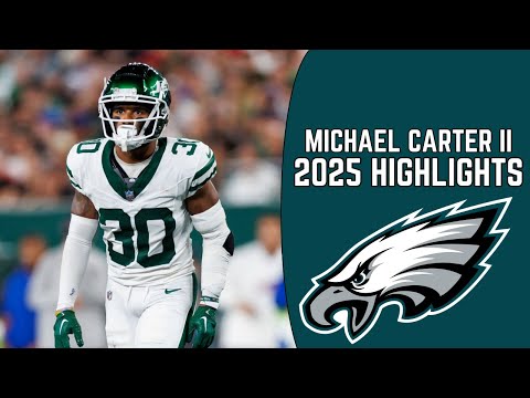 Michael Carter II Highlights 🔥 | Welcome to the Eagles