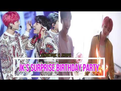 JUNGHOPE/HOPEKOOK JK’s Surprise Birthday Party